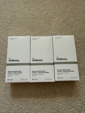 The Ordinary Natural Moisturizing Factors moisturizer set